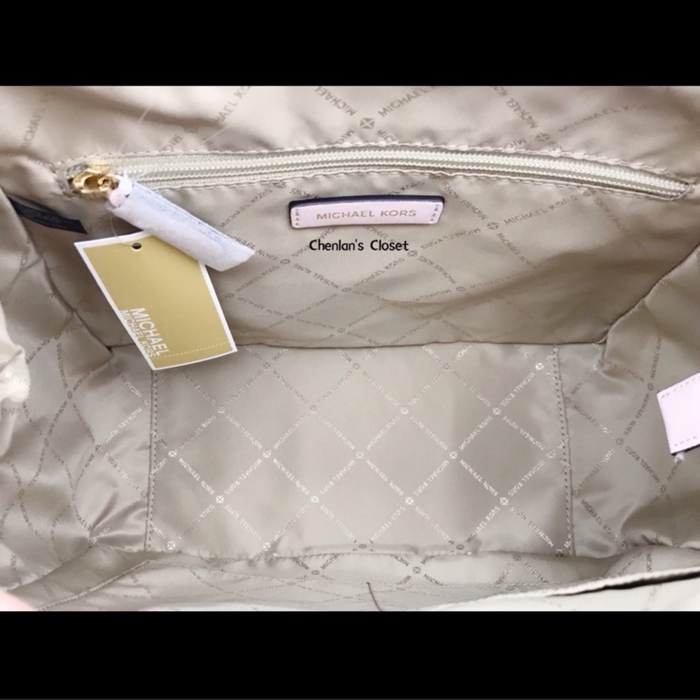 NWT Michael Kors Charlotte LG Satchel - Picture 5 of 8